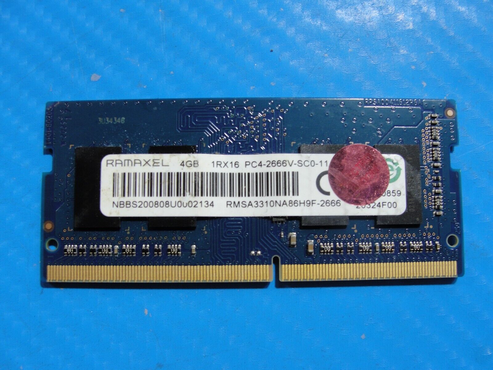 HP 15-dy1043dx Ramaxel 4GB PC4-2666V Memory RAM SO-DIMM RMSA3310NA86H9F-2666