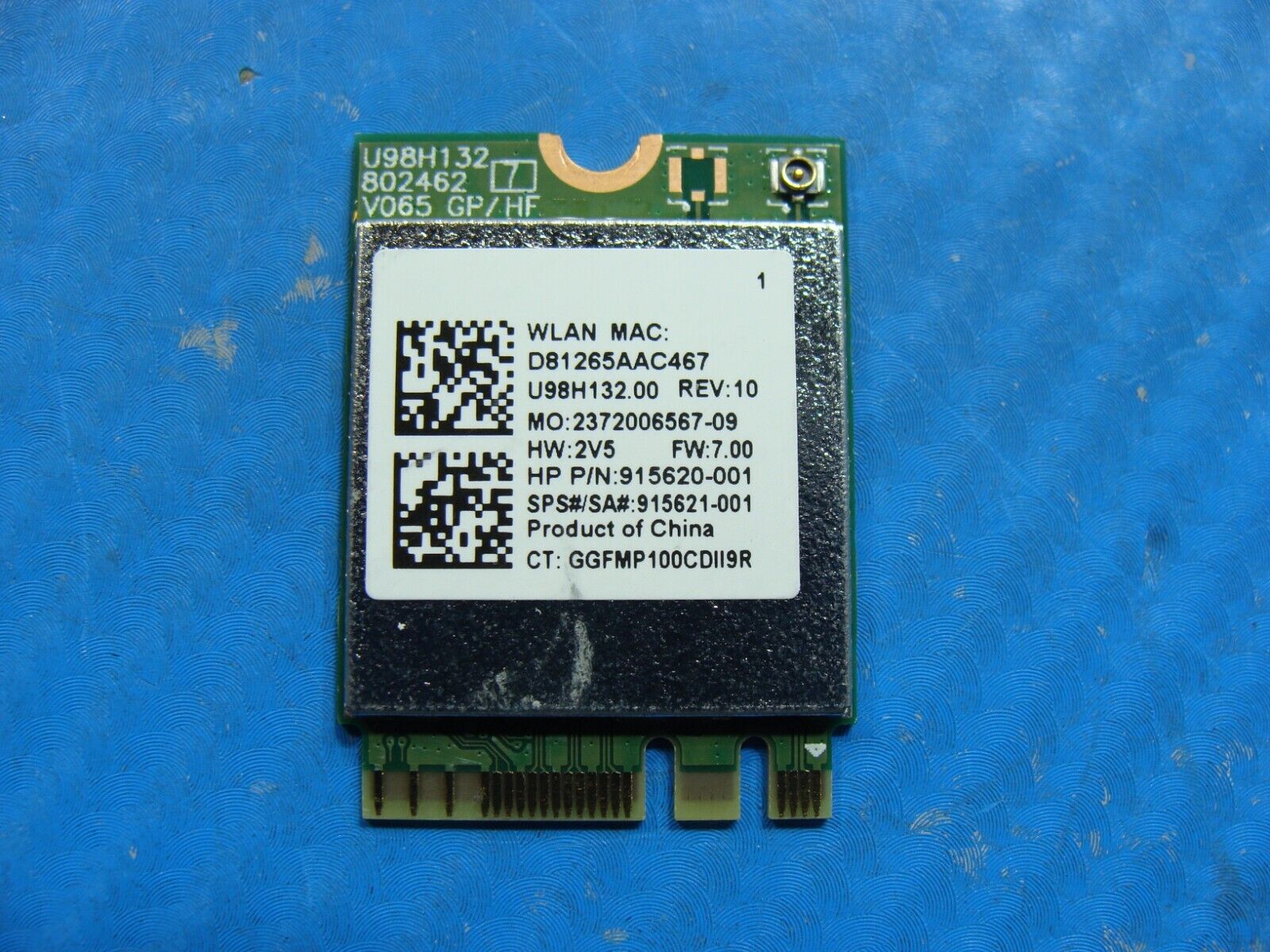 HP 14” 14-dk1003dx Genuine Laptop Wireless WiFi Card RTL8821CE 915620-001