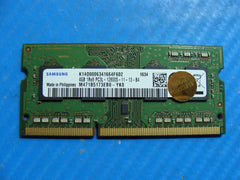 Dell 15 5559 Samsung 4GB 1Rx8 PC3L-12800S Memory RAM SO-DIMM M471B5173EB0-YK0