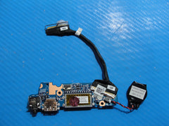 Dell Inspiron 14 7425 14" Genuine IO USB SD Card Audio Jack Board w/Cable F1RDX