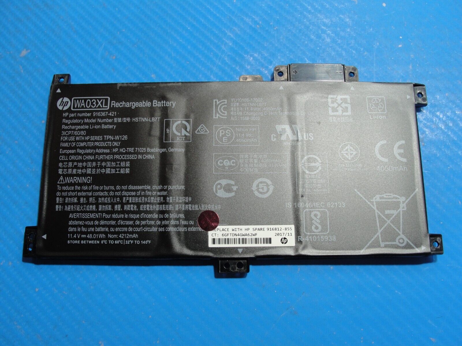 HP Pavilion 15-br052od 15.6