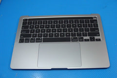 MacBook Pro 13" A2289 Mid 2020 MXK32LL Top Case w/Battery Space Gray 661-15736