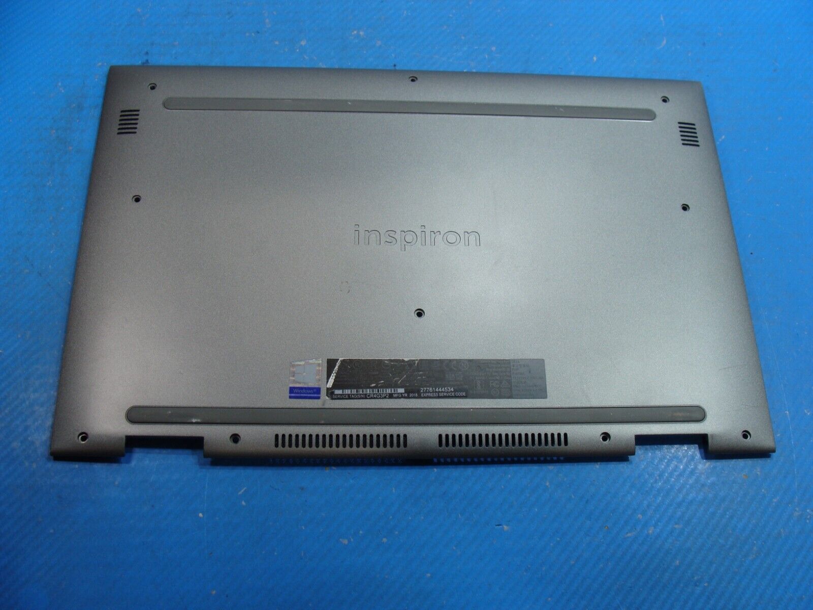 Dell Inspiron 15.6” 15 5579 2in1 Genuine Laptop Bottom Case Gray 78D3D