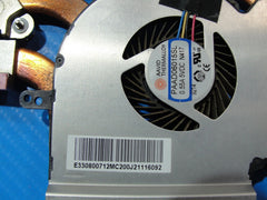 MSI Raider 15.6" GE63 RGB 9SE OEM CPU Cooling Fans w/Heatsink E322500365A02