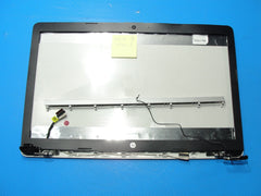 HP 17.3" 17-by3053cl Genuine Laptop LCD Back Cover w/Front Bezel & Hinges Silver