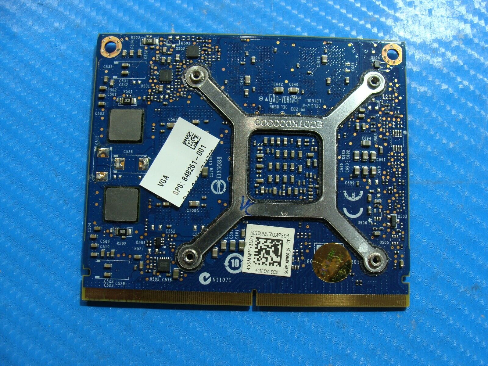 HP ZBook 15 G3 NVIDIA Quadro M1000M 2GB Video Card N16P-Q1-A2 848261-001