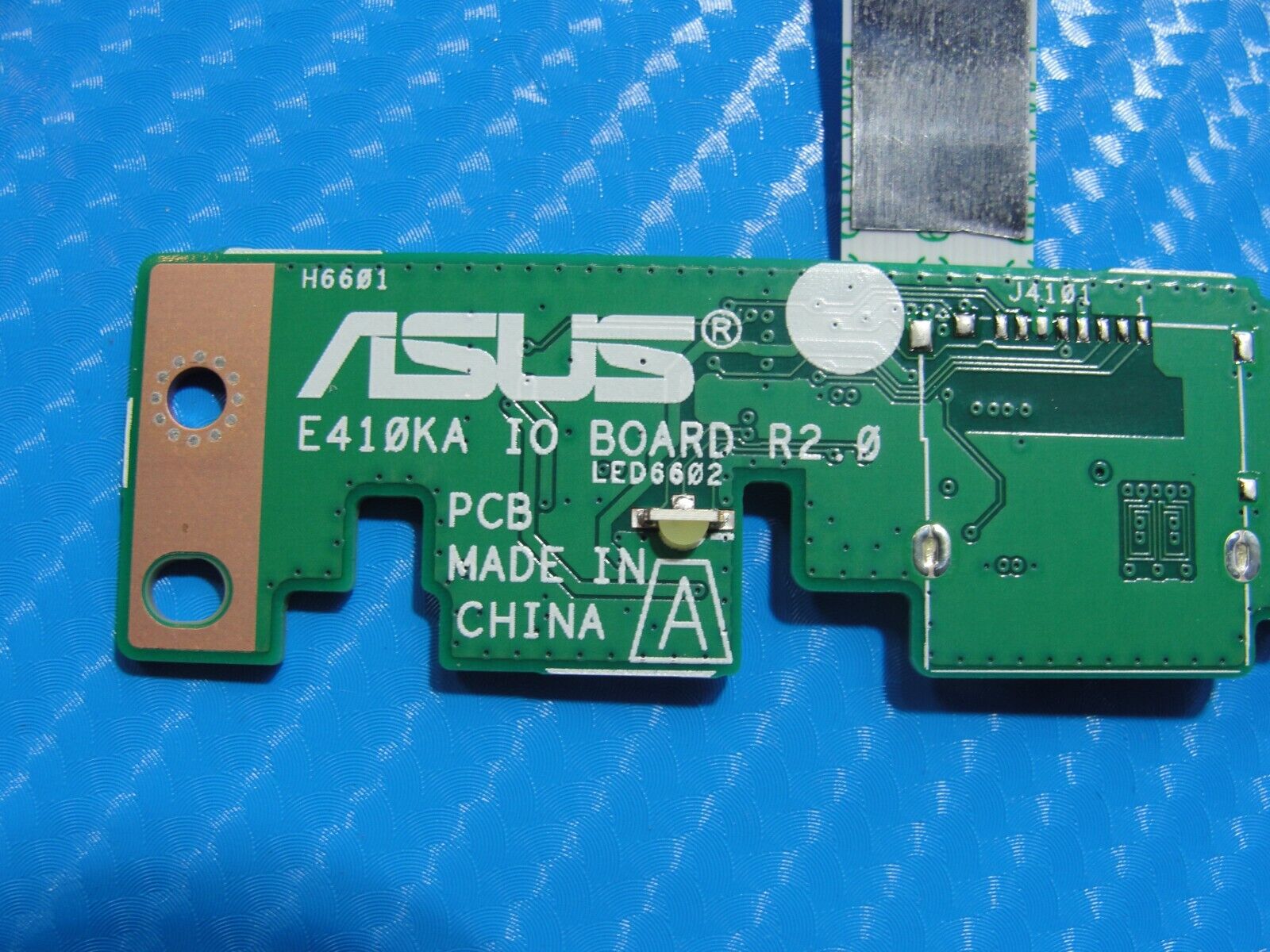 Asus VivoBook 14” E410KA-TB.CL4128BK Genuine Laptop USB Board w/Cable