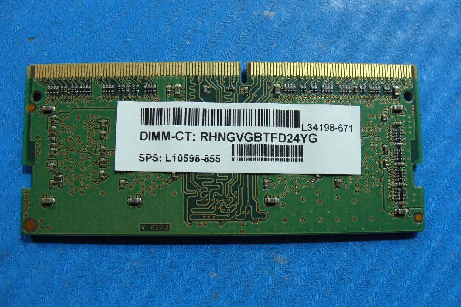 HP 17t-ce100 Micron 4GB PC4-3200AA Memory RAM SO-DIMM MTA4ATF51264HZ-3G2J1