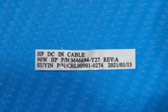 HP 17-cp0025cl 17.3" Genuine Laptop DC IN Power Jack w/Cable M46694-Y27