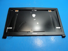 MSI Apache Pro 17.3” GE72 6QD OEM LCD Back Cover w/Front Bezel Black 307791A213Y