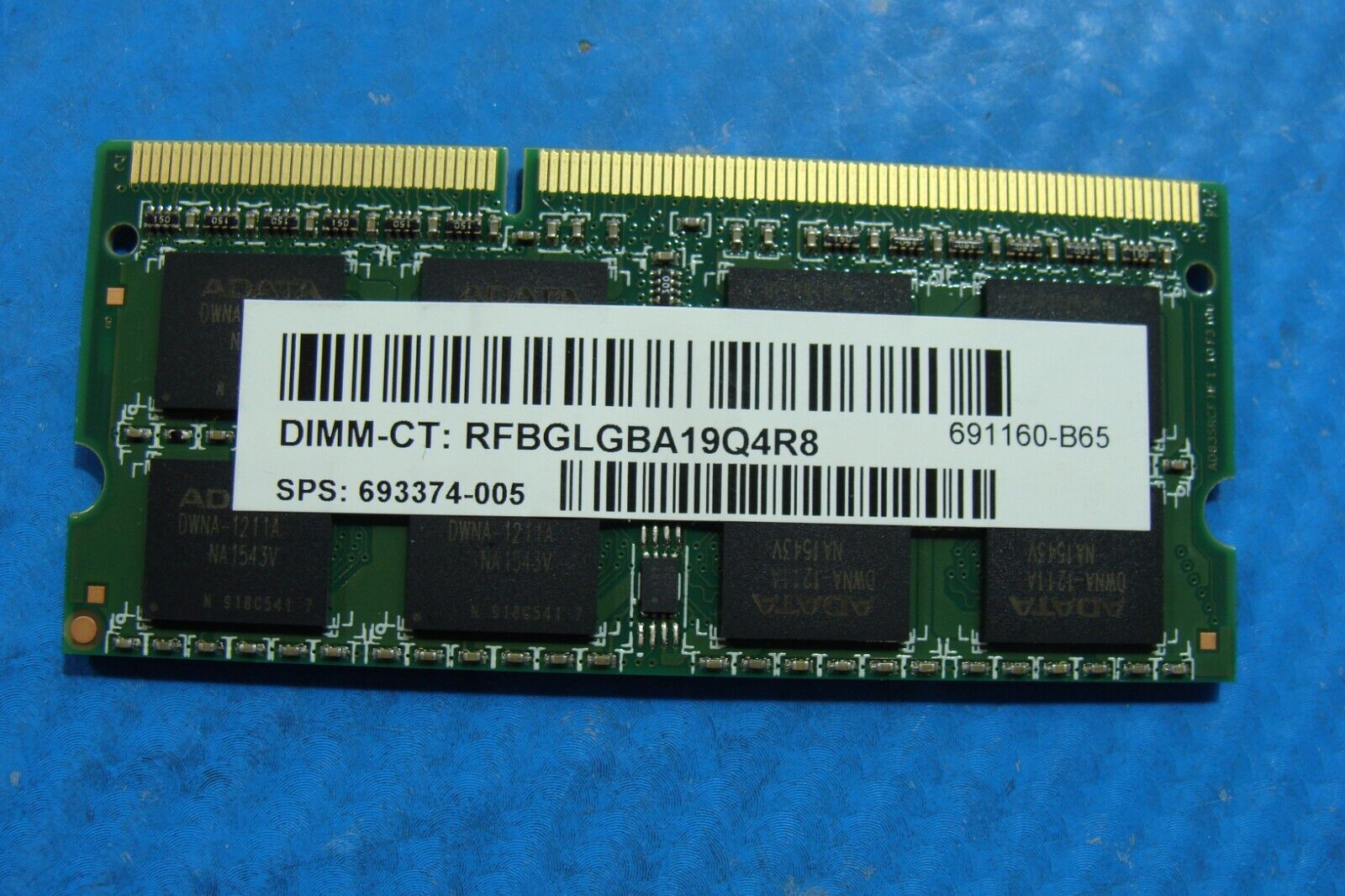 HP m6-w101dx ADATA 8GB 2Rx8 PC3L-12800S Memory RAM SO-DIMM AM1L16BC8R2-B1XS