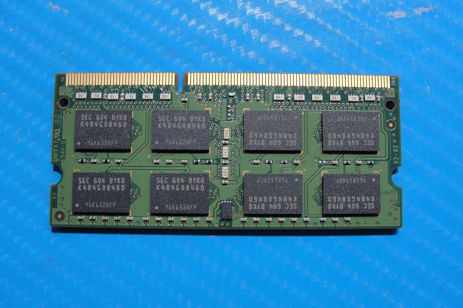 Dell 15 7568 Samsung 8GB 2Rx8 PC3L-12800S Memory RAM SO-DIMM M471B1G73DB0-YK0