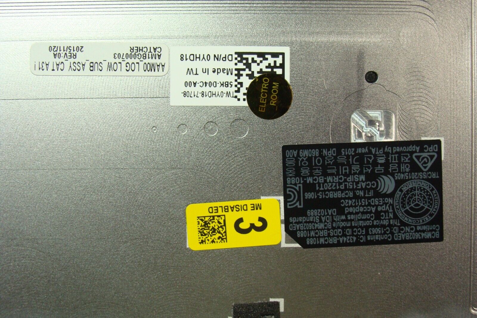 Dell XPS 15 9550 15.6