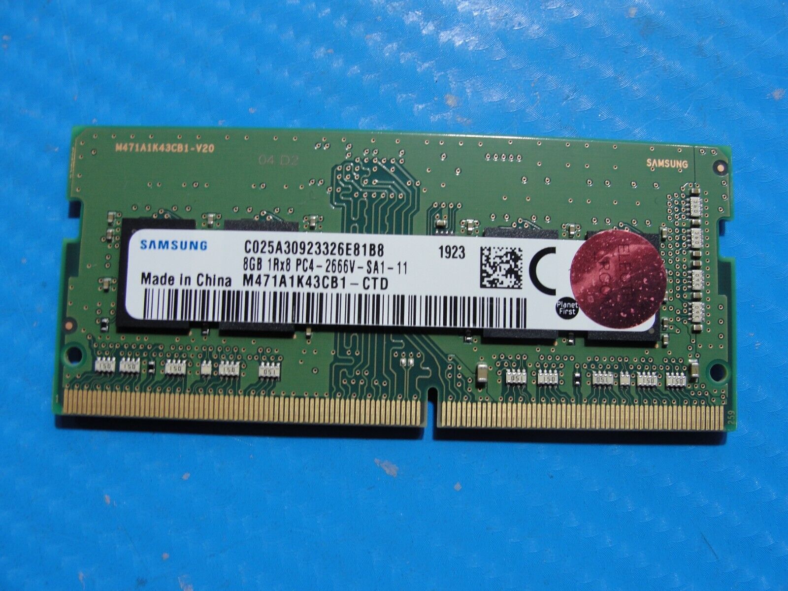 LG 15U480-GP56ML Samsung 8GB 1Rx8 PC4-2666V Memory RAM SO-DIMM M471A1K43CB1-CTD