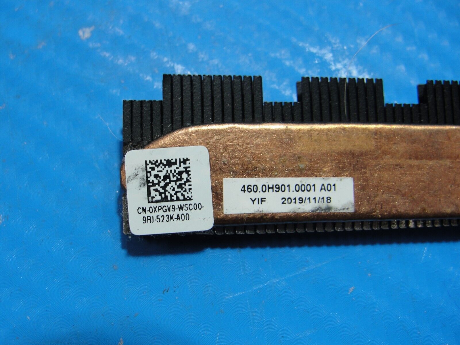 Dell Inspiron 13.3” 7391 2-in-1 CPU Cooling Heatsink XPGV9 460.0H901.0001