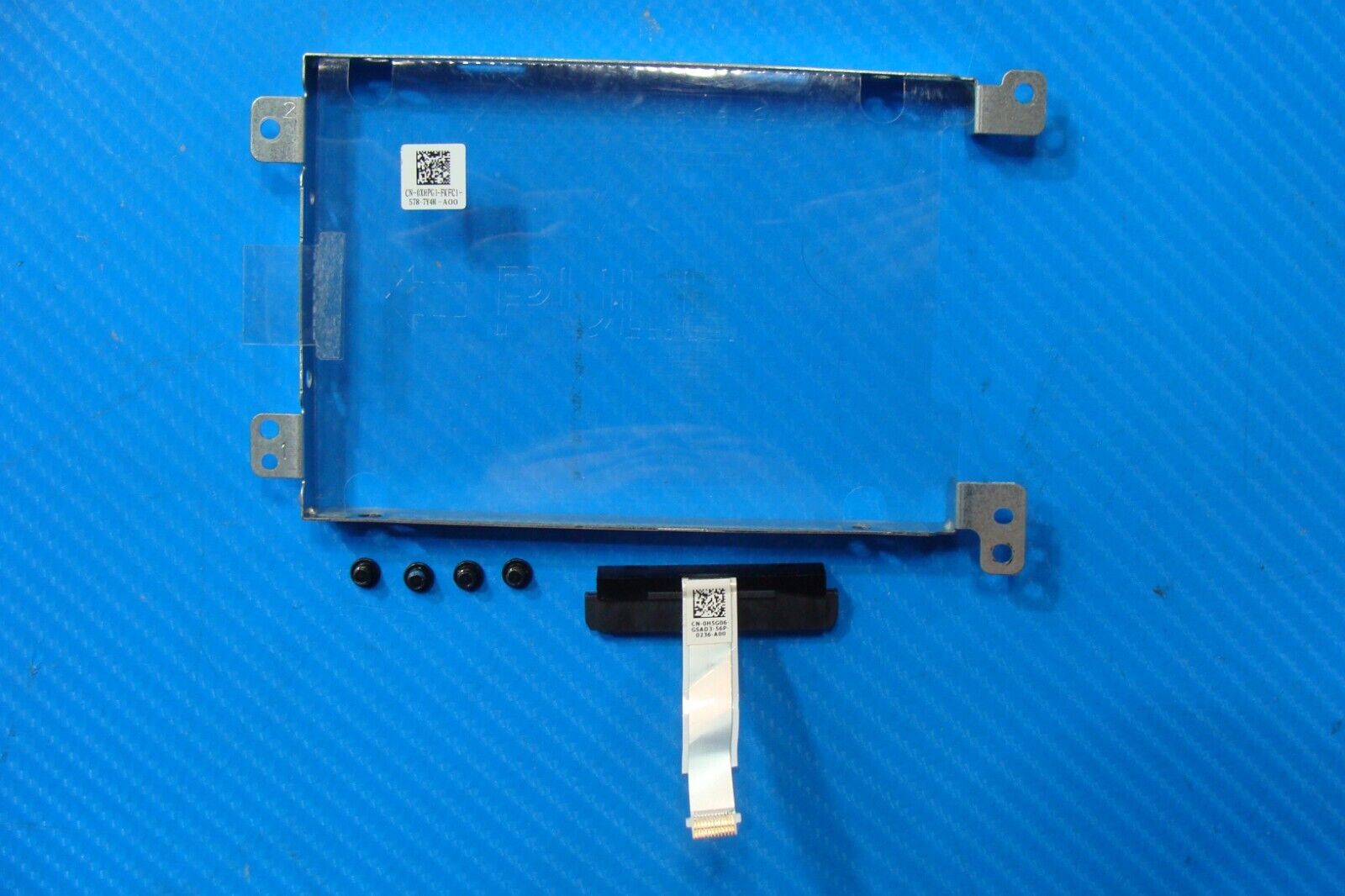 Dell Inspiron 15.6” 5558 Genuine Laptop HDD Caddy w/Connector Screws H5G06 XHPG1