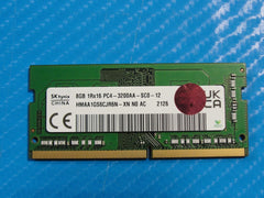 Dell 5420 SK Hynix 8GB 1Rx16 PC4-3200AA Memory RAM SO-DIMM HMAA1GS6CJR6N-XN