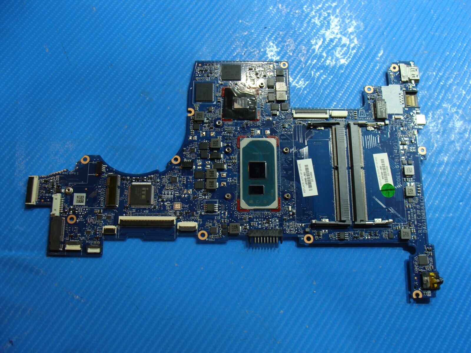 HP Pavilion 15-cs3073cl Intel i7-1065G7 1.3GHz MX250 4GB Motherboard L67285-601