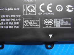 HP Pavilion 15-cs1065cl 15.6" Battery 11.4V 41.04Wh 3420mAh HT03XL L11119-855