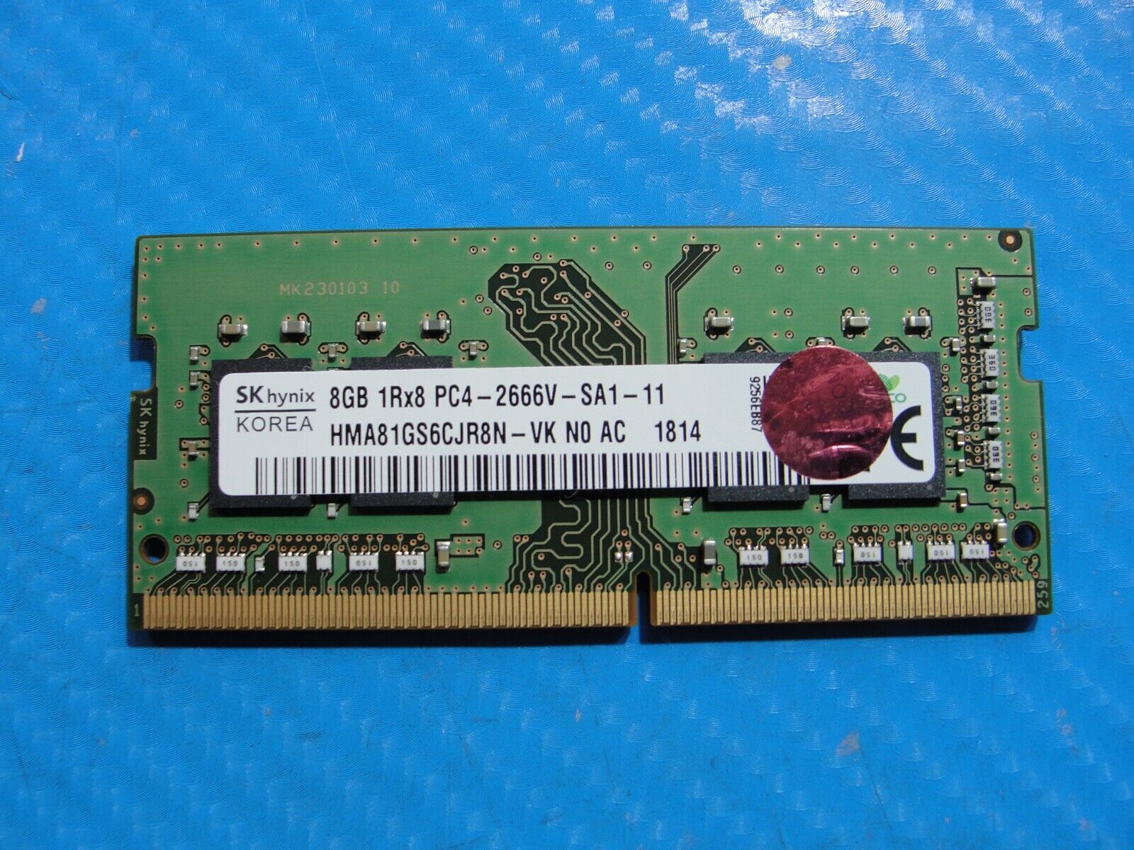 HP 17-by0053cl SK Hynix 8GB 1Rx8 PC4-2666V Memory RAM SO-DIMM HMA81GS6CJR8N-VK