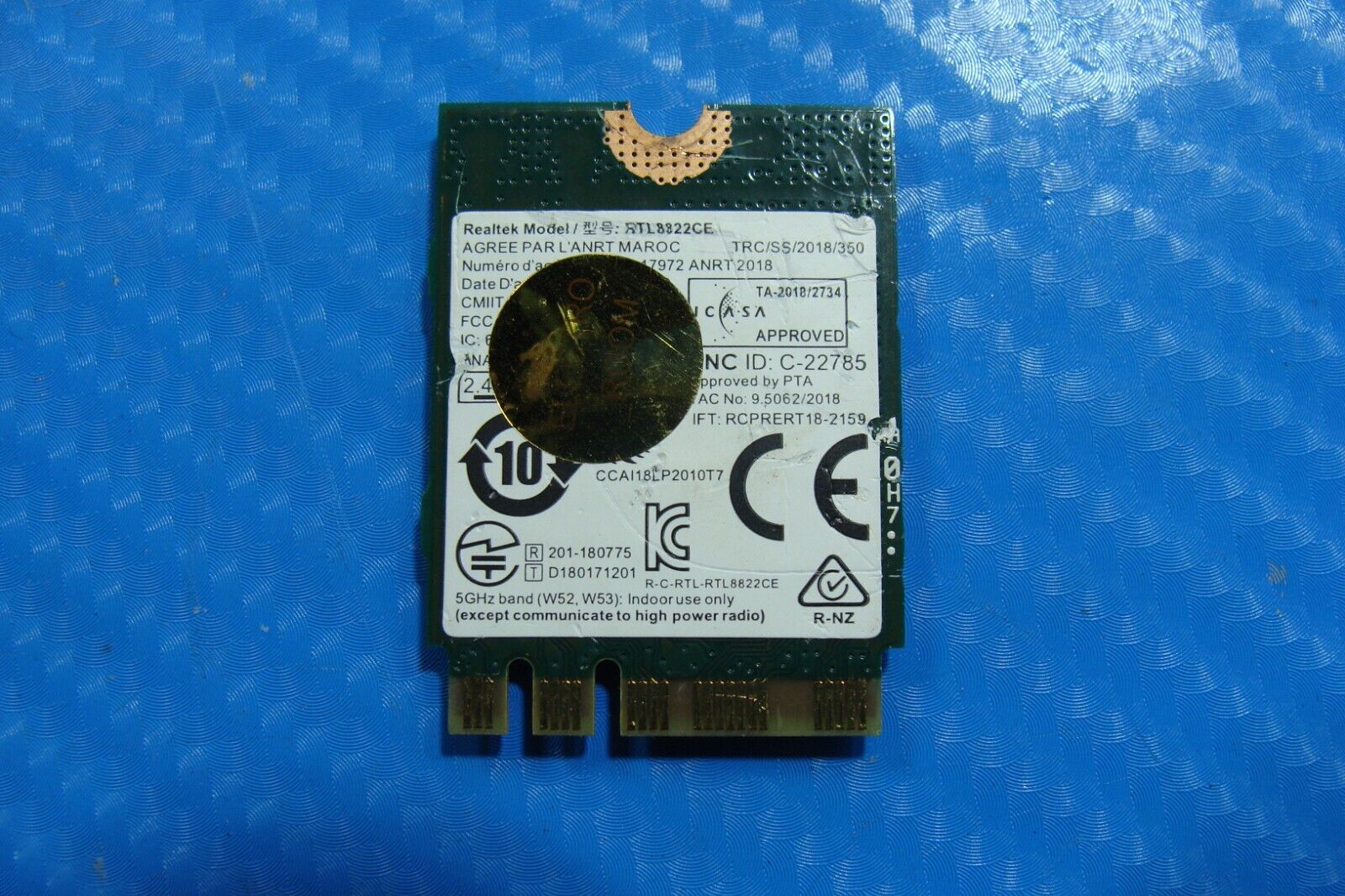 Lenovo IdeaPad 15.6” 3 15ITL6 OEM Laptop Wireless WiFi Card 5W10V25795 RTL8822CE