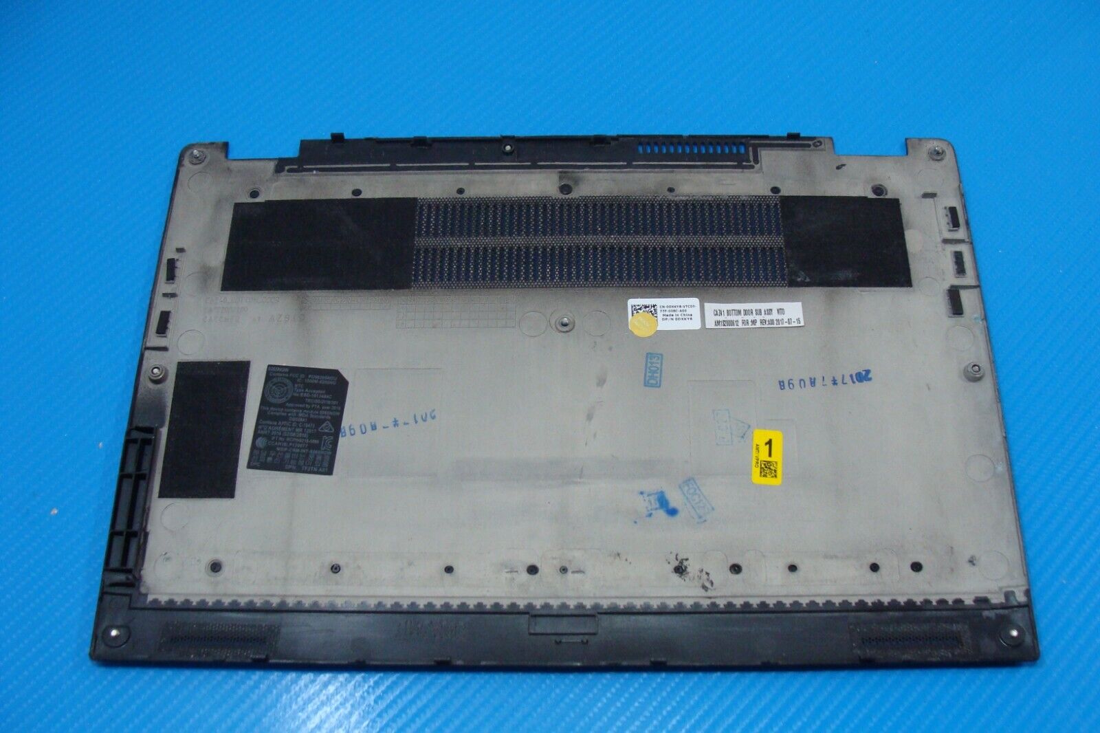 Dell Latitude 13.3” 13 7389 Genuine Laptop Bottom Case Black DXKY6 AM1S2000612