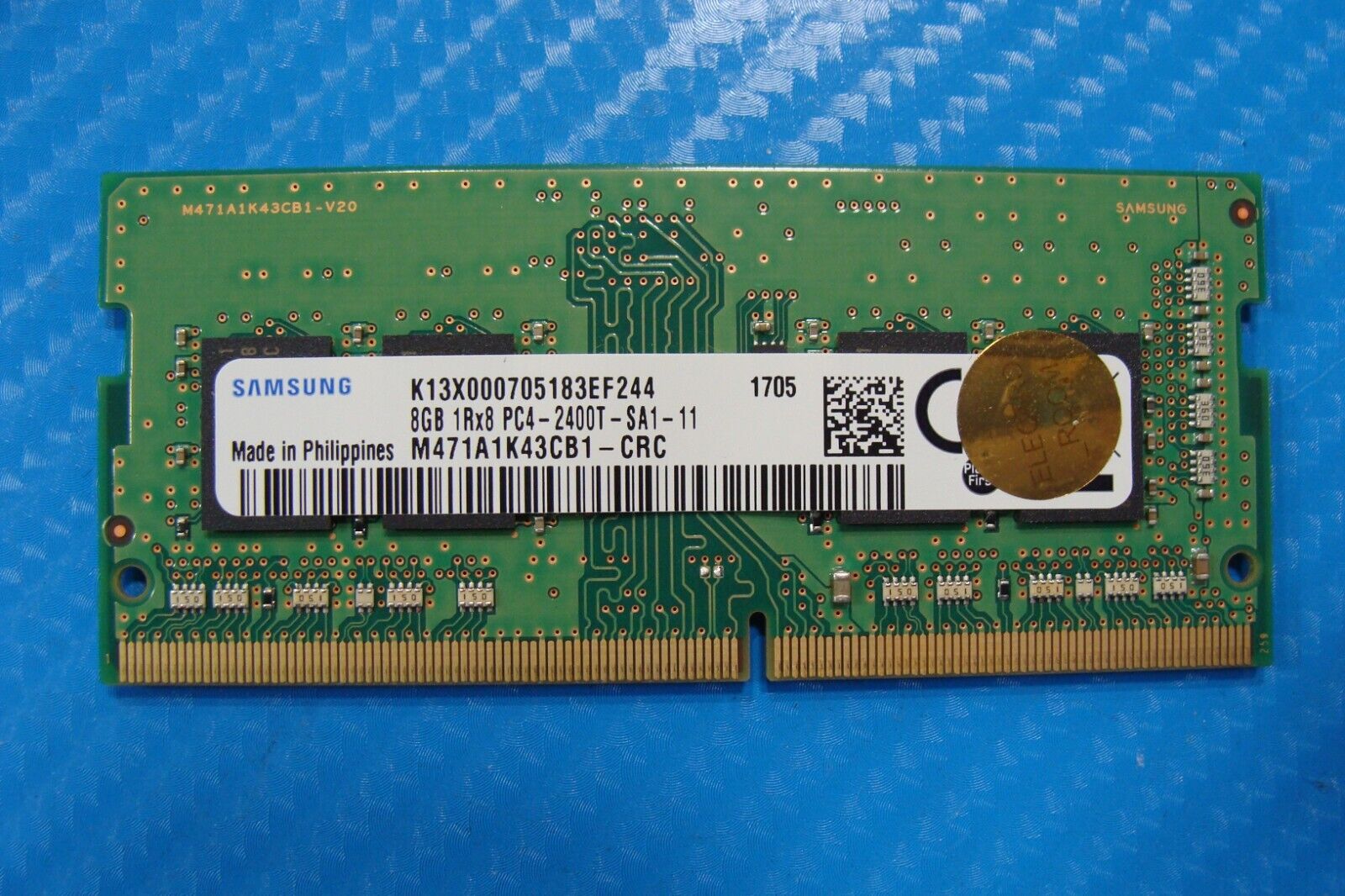 HP m7-u109dx Samsung 8GB 1Rx8 PC4-2400T Memory RAM SO-DIMM M471A1K43CB1-CRC