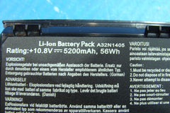 Asus ROG 15.6” G551VW-DS71 Laptop Battery 10.8V 56Wh 5200mAh A32N1405