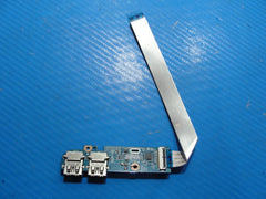 HP 15-dw3033dx 15.6" Genuine Laptop Dual USB Port Board w/Cable LS-H327P