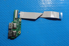 HP 15t-dy100 15.6" Genuine Power Button Dual USB Board w/Cable DA0P5DTB8B0