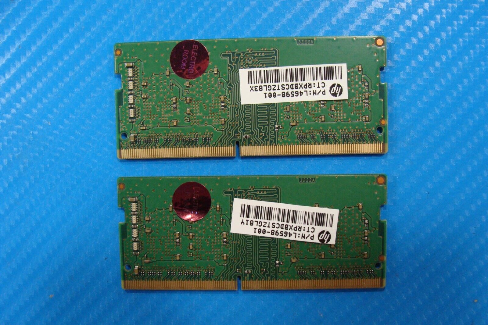 HP 14 G8 Micron 16GB 2x8GB PC4-3200AA Memory RAM SO-DIMM MTA4ATF1G64HZ-3G2F1