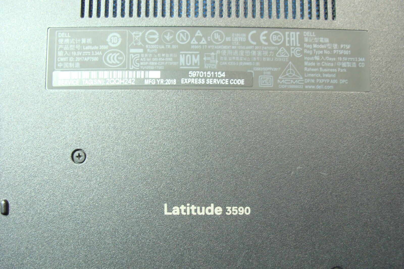 Dell Latitude 3590 15.6