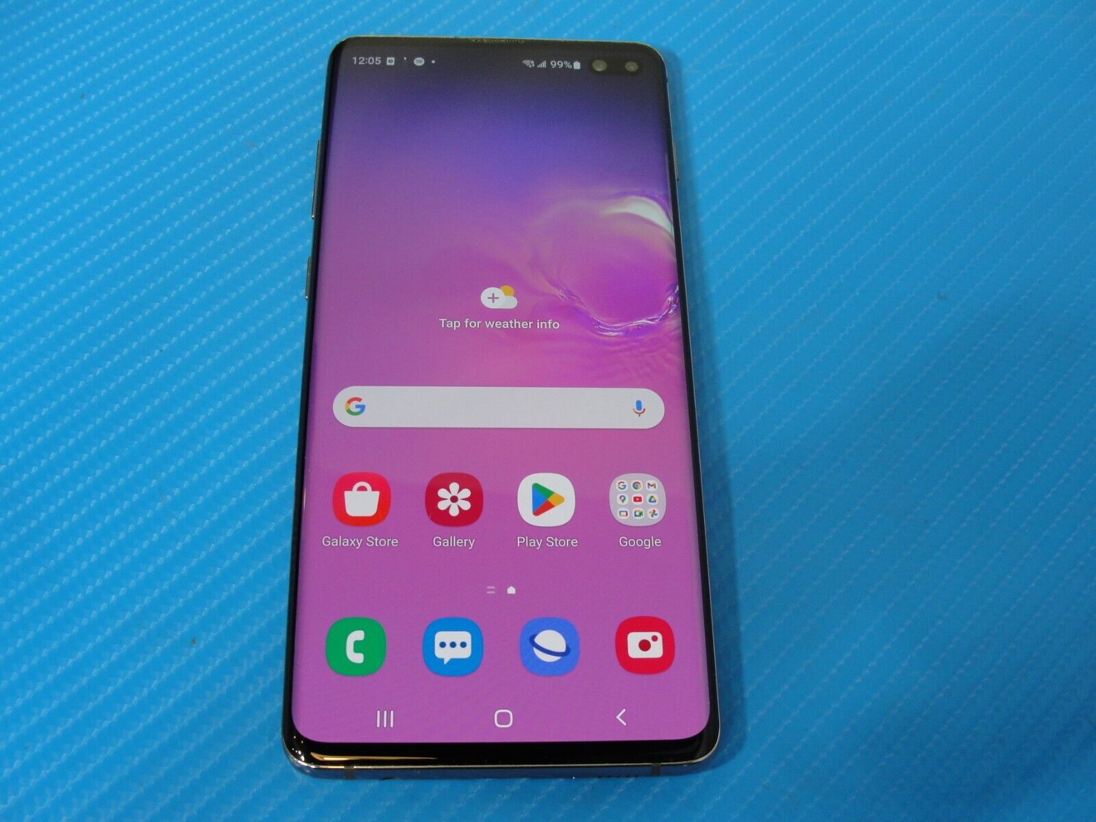 Samsung Galaxy S10+ Plus 1TB G975U Unlocked Black Smartphone, Excellent