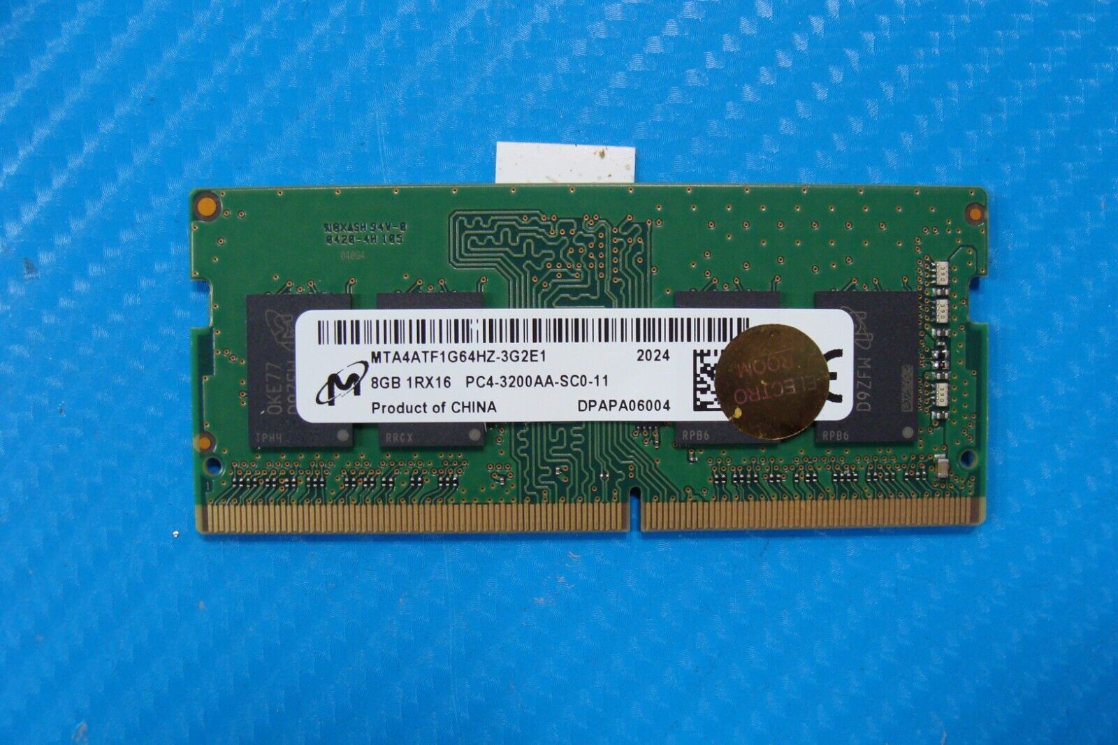 HP 15-da0041dx Micron 8GB 1Rx16 PC4-3200AA RAM Memory MTA4ATF1G64HZ-3G2E1