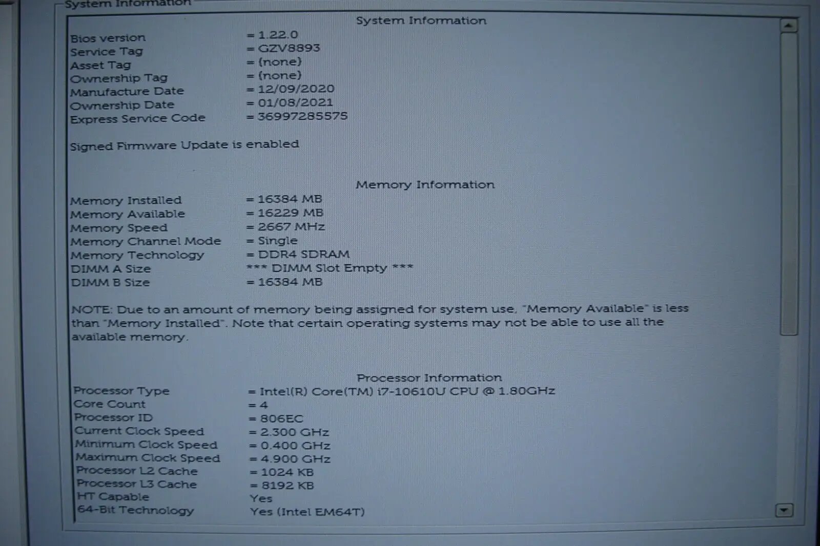 Dell Latitude 5410 14