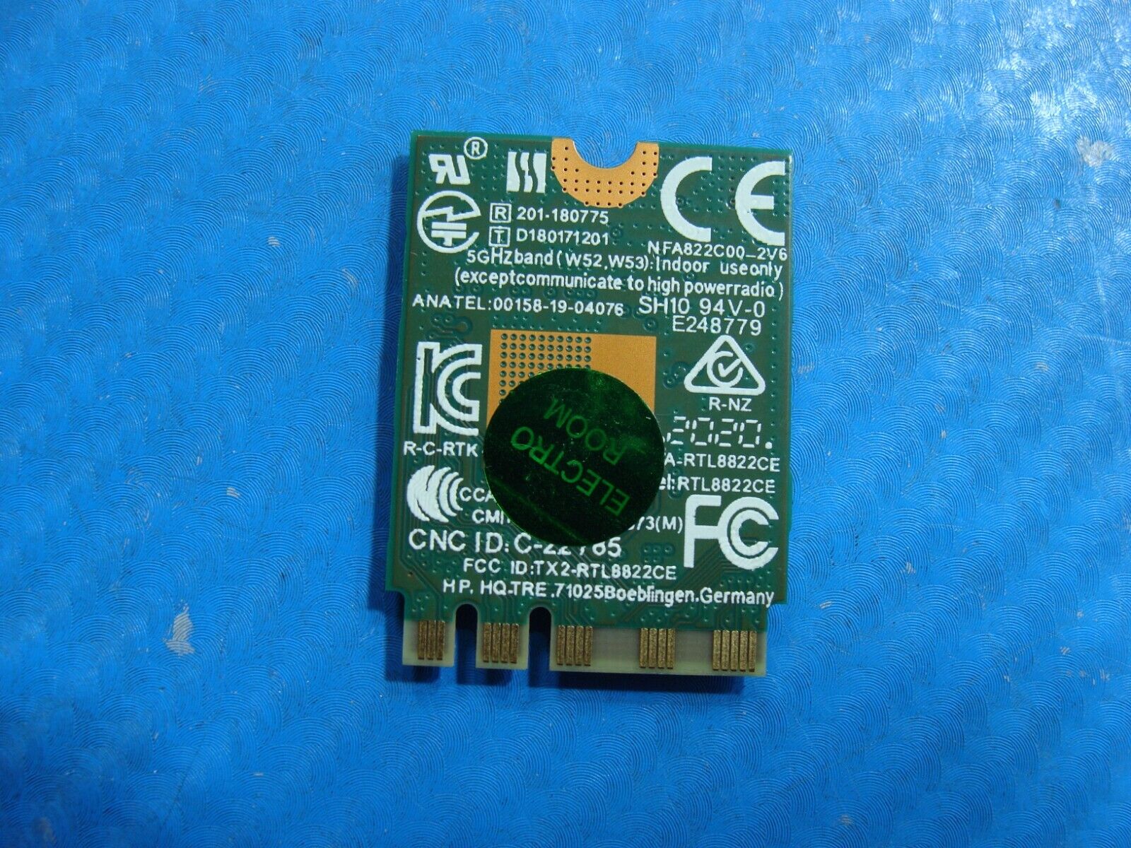 HP 14” 14-dq1043cl Genuine Laptop Wireless WiFi Card RTL8822CE L44431-001