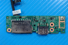 Dell Inspiron 15 5582 15.6" Genuine USB SD Card Reader Board w/Cable TVNRV NJP7H