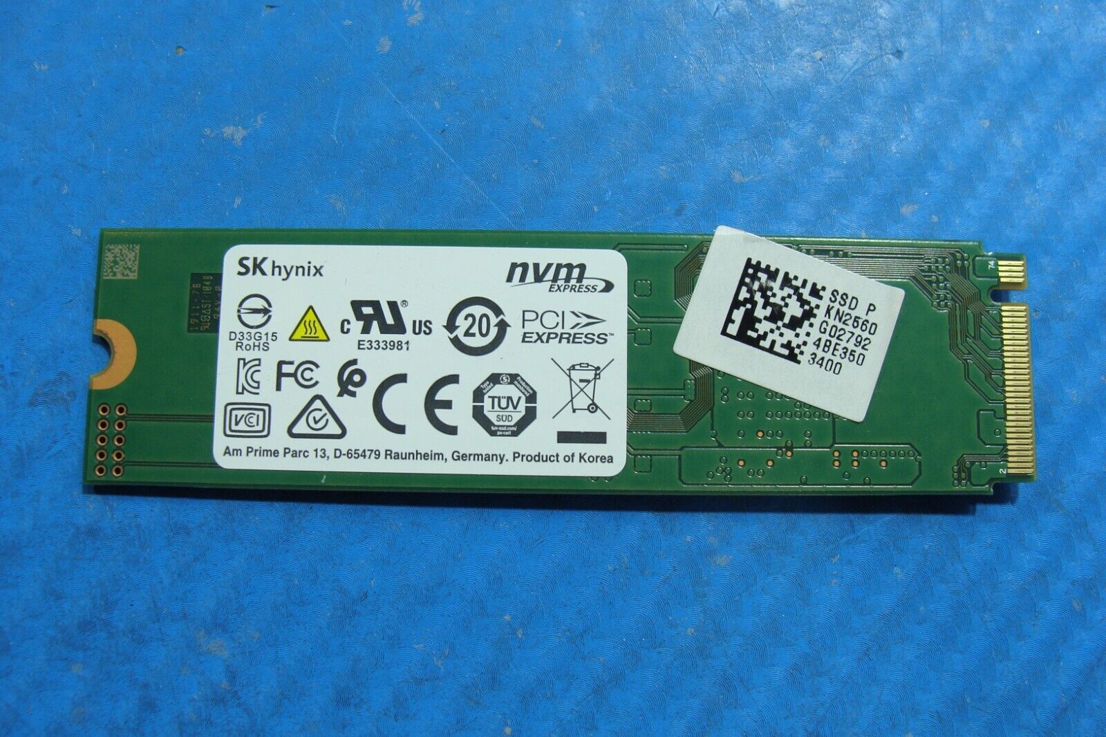 Acer AN515-43-R0YM SK Hynix 256GB NVMe M.2 Solid State Drive HFM256GDJTNG-8310A