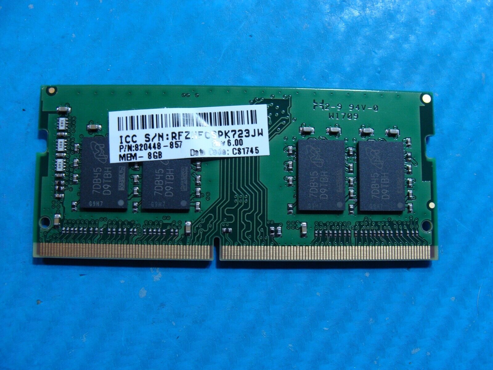 HP m7-u109dx Kingston 8GB 1Rx8 PC4-2400R Memory RAM SO-DIMM HP24D4S7S8MBP-8