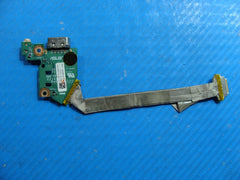 Asus 15.6” N56VB OEM Audio Jack Port VGA Button Board w/Cable 60-N9JIO1000-F01