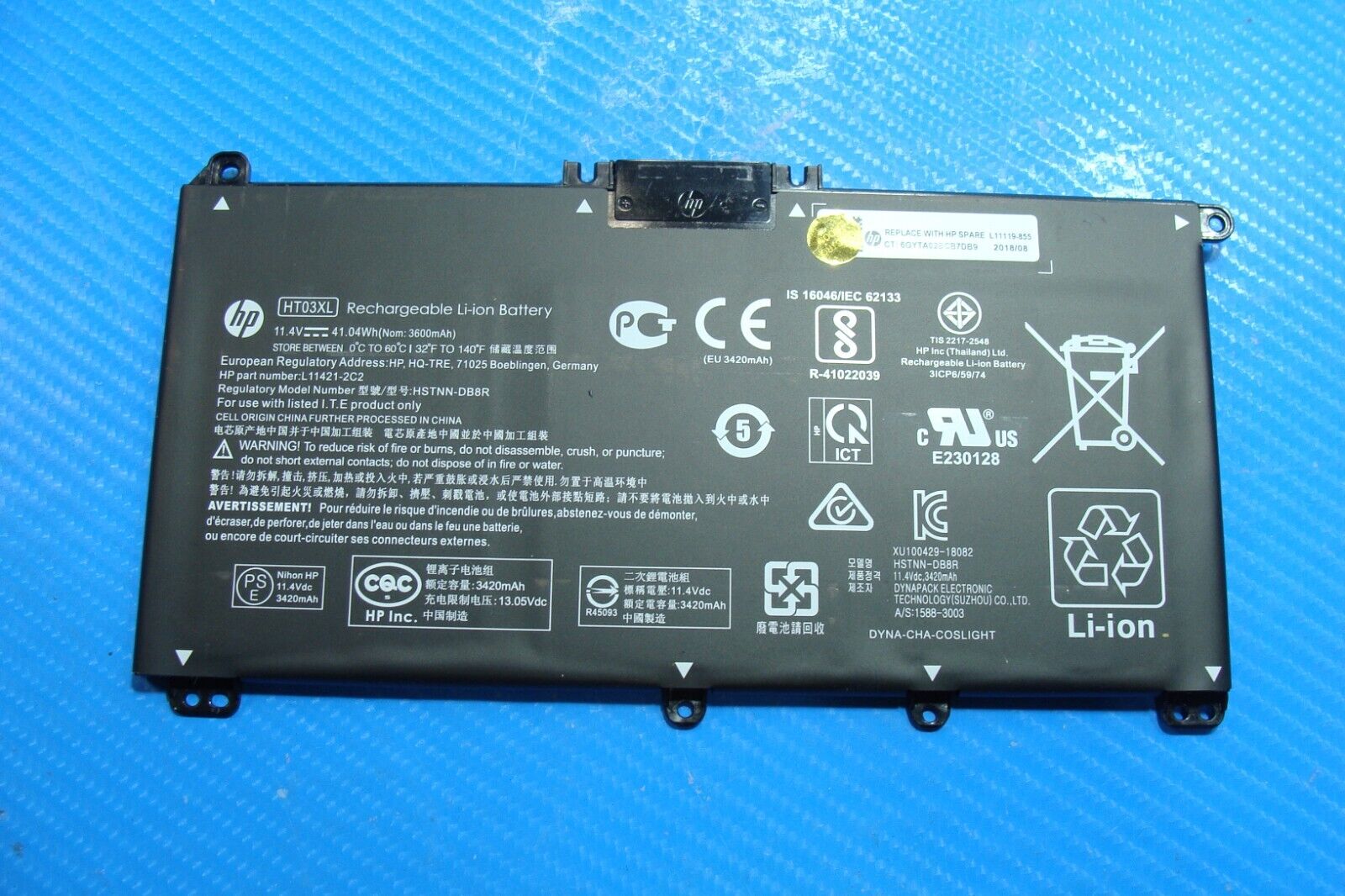 HP 15-da0002dx 15.6