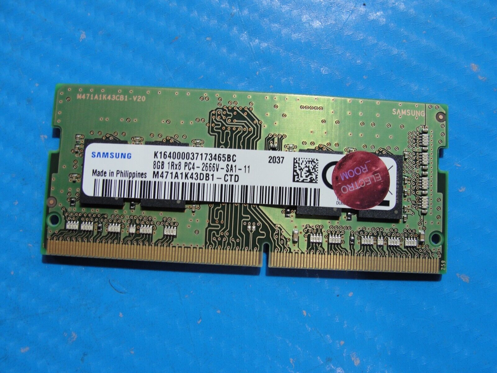 HP 840 G7 Samsung 8GB 1Rx8 PC4-2666V Memory RAM SO-DIMM M471A1K43DB1-CTD