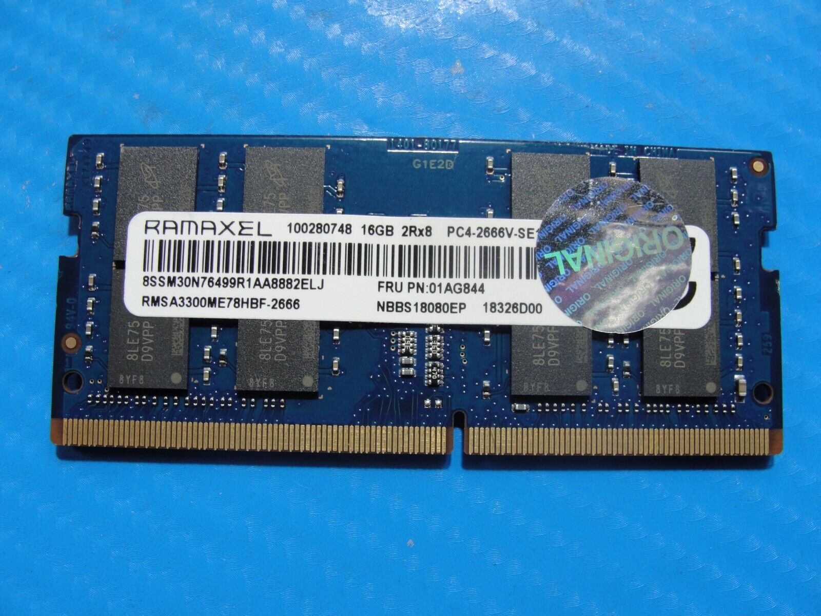 Lenovo T480 Ramaxel 16GB PC4-2666V Memory RAM SO-DIMM RMSA3300ME78HBF-2666