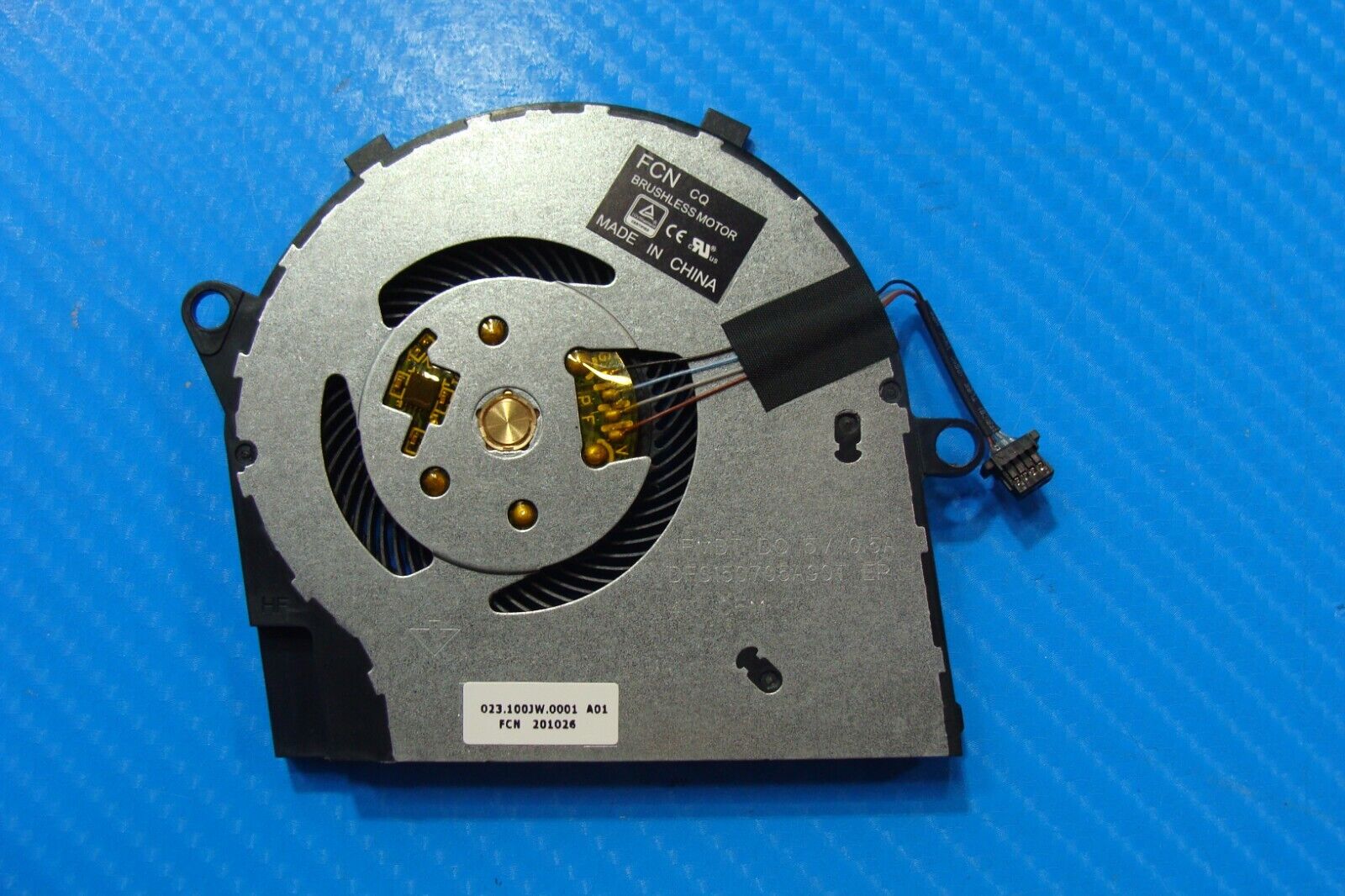 Dell Inspiron 14” 5402 Genuine Laptop CPU Cooling Fan R6YTH 023.100JW.0001