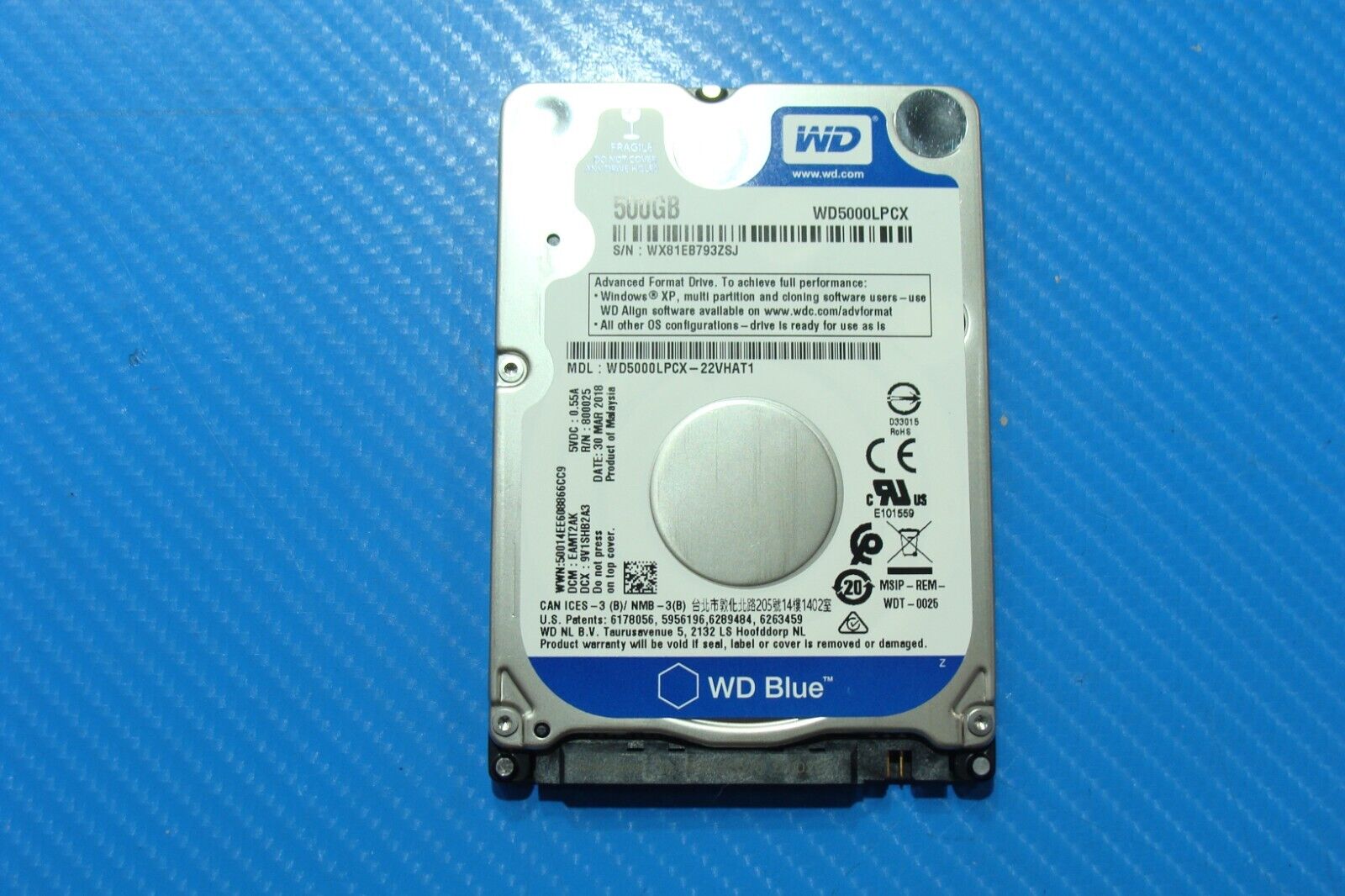 Dell 3590 WD 500GB SATA 2.5