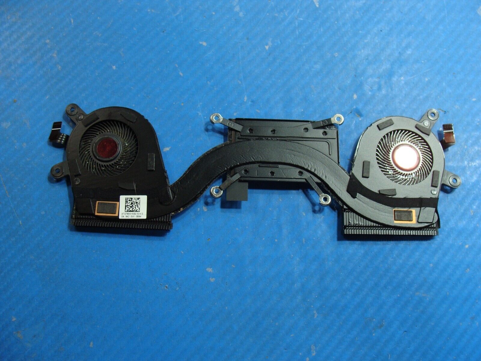 Lenovo Yoga 13.3” 730-13IKB OEM Laptop CPU Cooling Fans w/Heatsink AT279001SS0