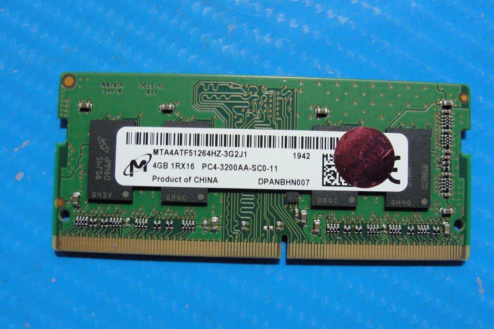 HP 17m-ce1013dx Micron 4GB PC4-3200AA Memory RAM SO-DIMM MTA4ATF51264HZ-3G2J1