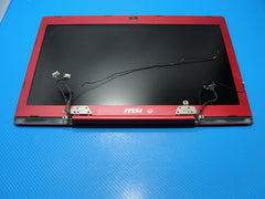 MSI GS70 Stealth Pro 2QE 17.3" Matte FHD LCD Screen Complete Assembly Red