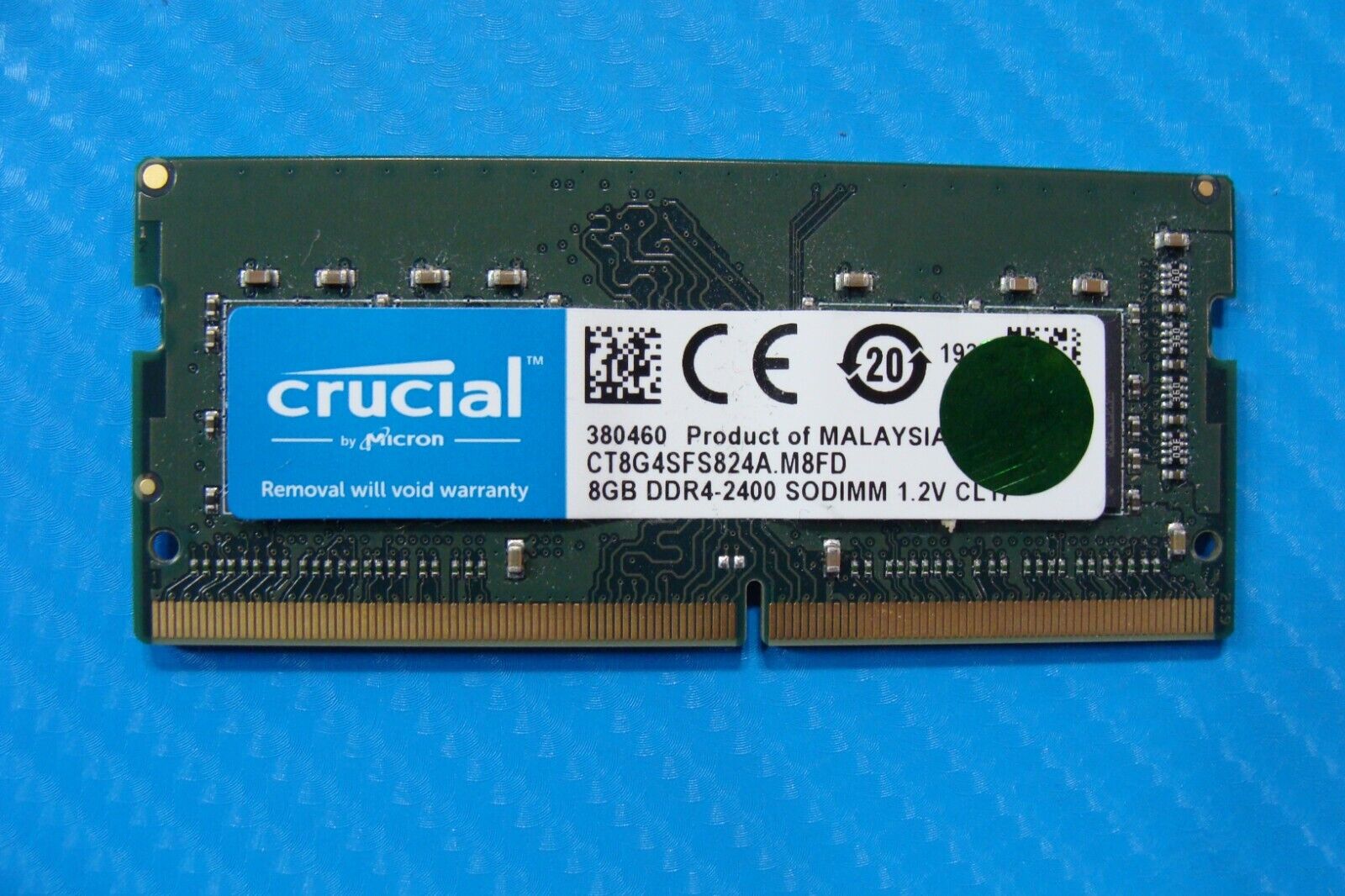 Dell 5300 Crucial 8GB DDR4-2400 Memory RAM SO-DIMM CT8G4SFS824A.M8FD