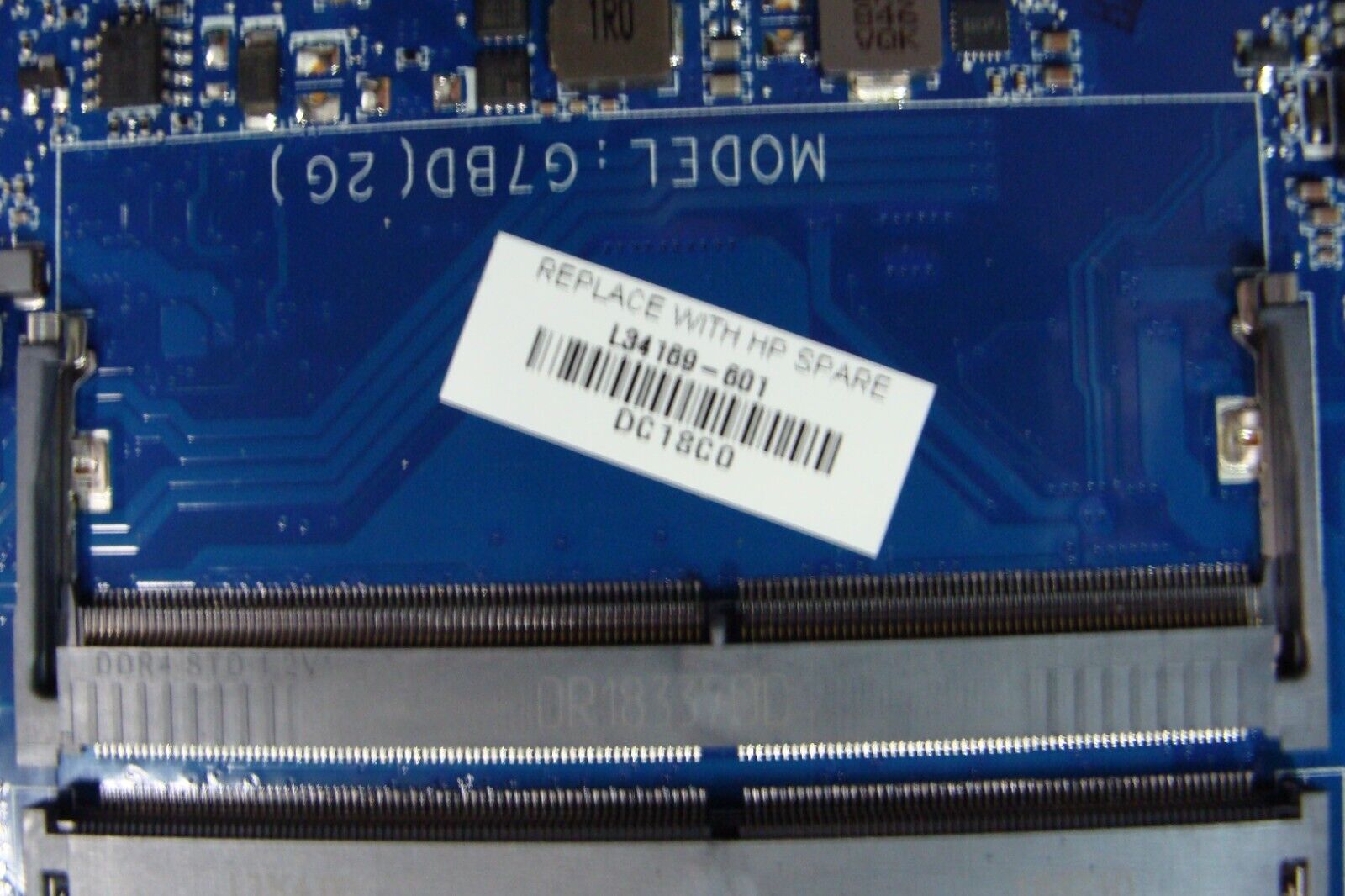 HP Pavilion 15.6” 15-cs1063cl i5-8265U 1.6GHz Motherboard L34169-601 DAG7BDMB8F0